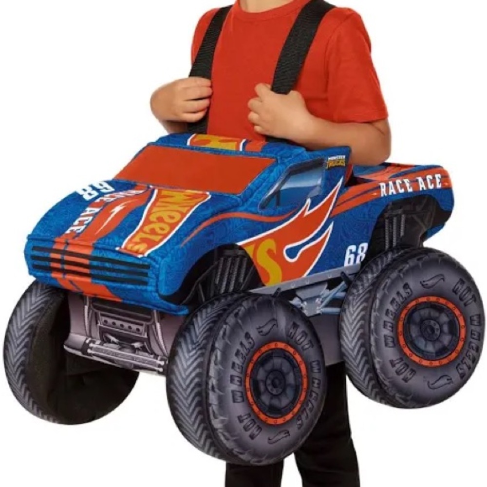Blue and Orange Race Ace Toy Truck